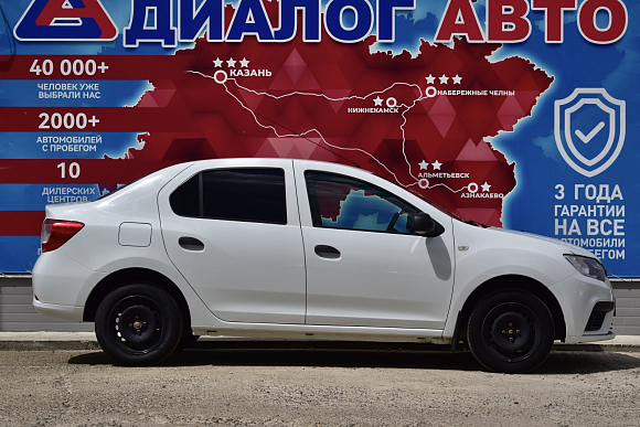 Renault Logan Access, 2019 года, пробег 78500 км