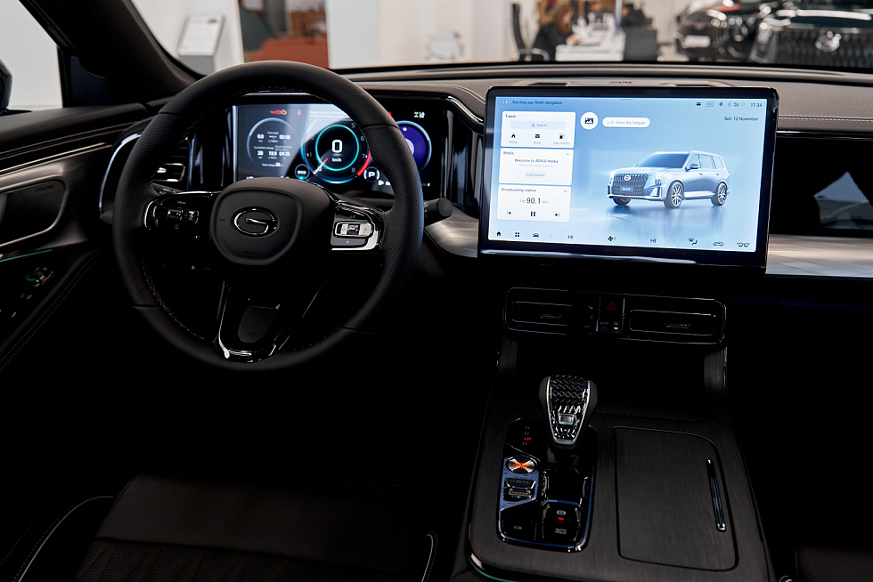 GAC GS8 GT, зеленый