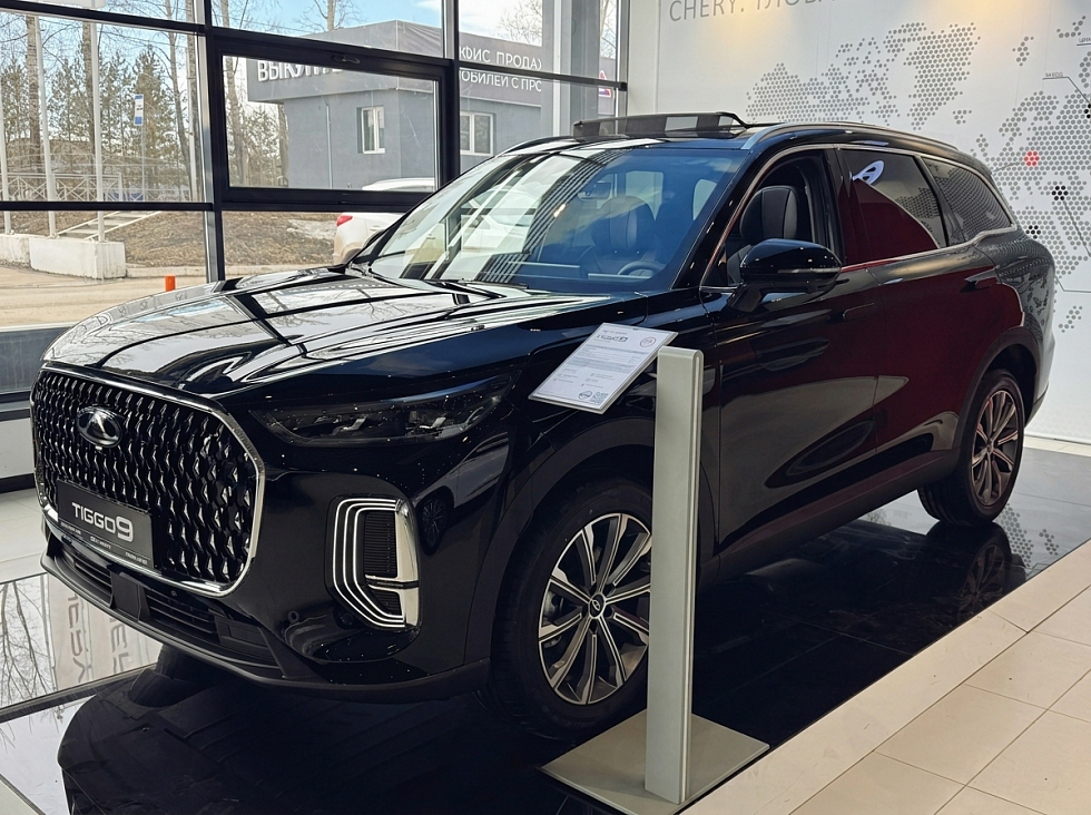 Chery Tiggo 9 Прайм / Prime, черный