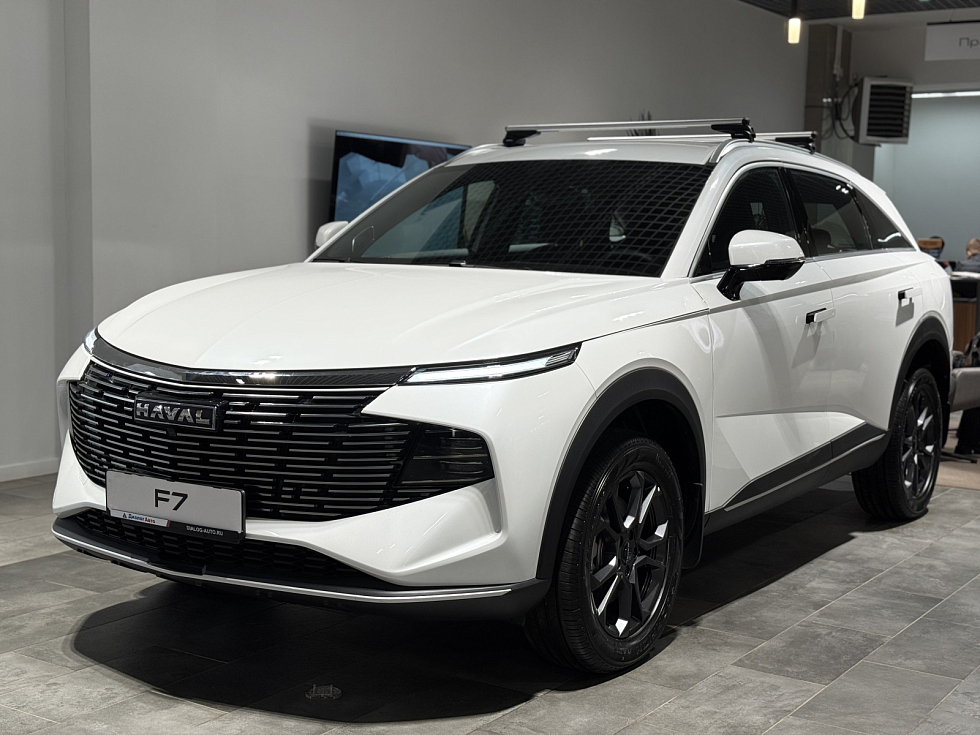 Haval F7 Техно +, белый