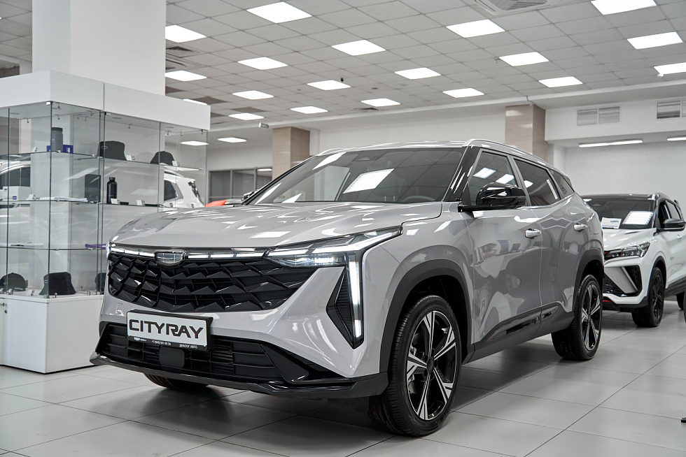 Geely Cityray Comfort, серебряный