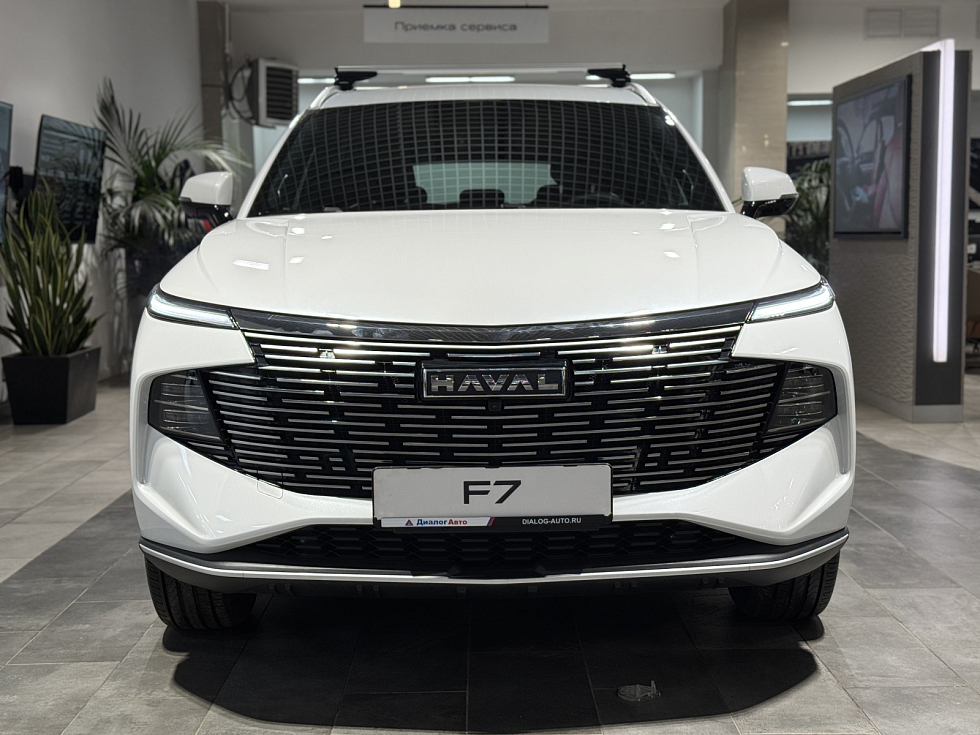 Haval F7 Техно +, белый
