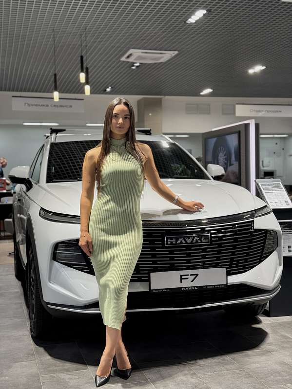 Haval F7 Техно +, белый