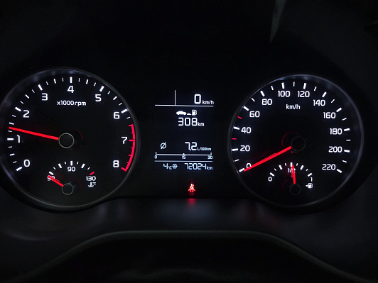 Kia Rio Comfort, 2017 года, пробег 72000 км