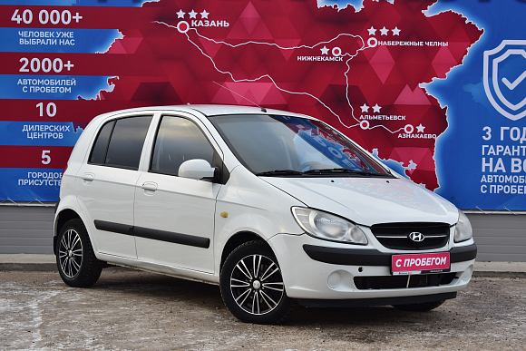 Hyundai Getz GL, 2010 года, пробег 148290 км