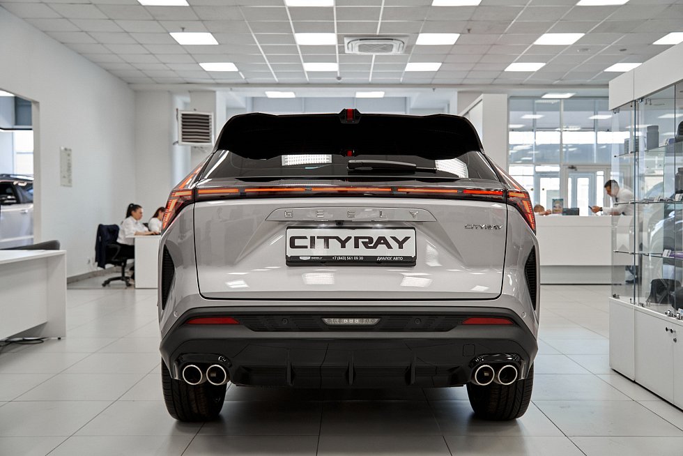 Geely Cityray Люкс, серебряный