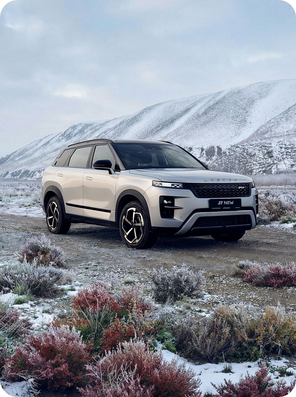 Jaecoo J7 Supreme, серый