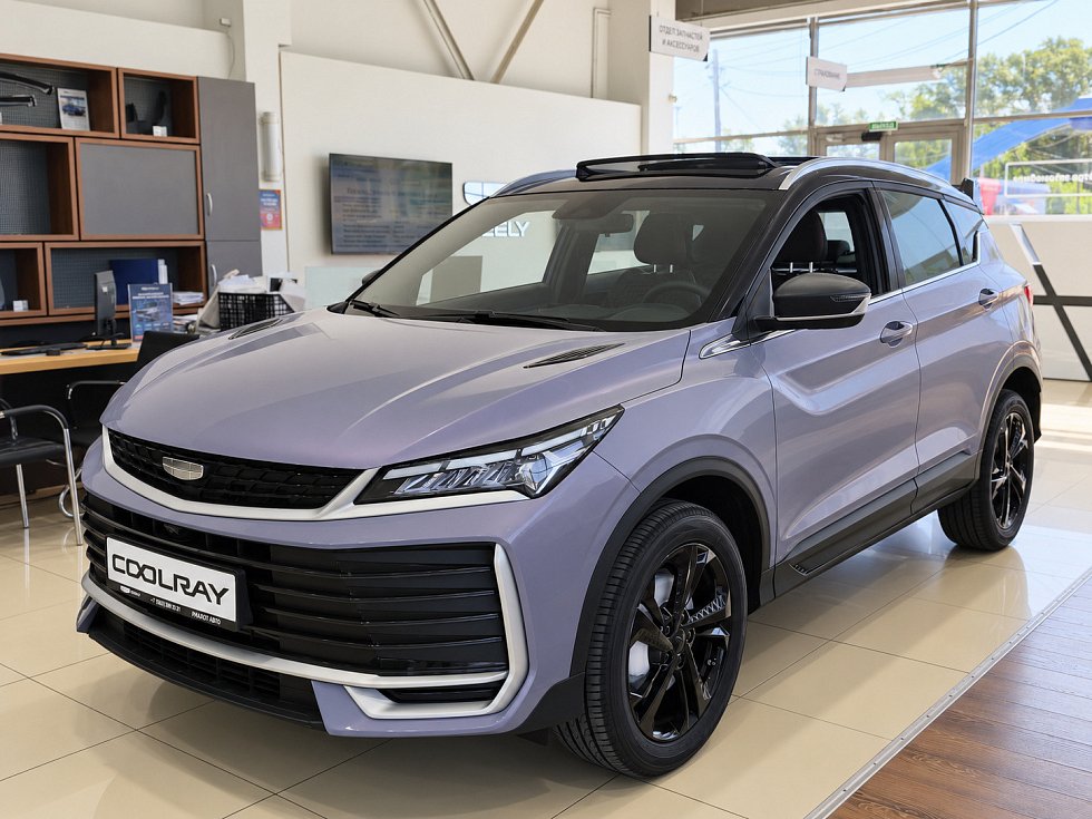 Geely Coolray Exclusive, серый