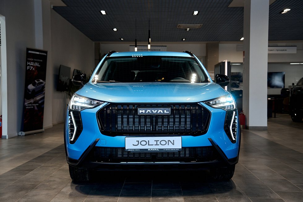 Haval Jolion Премиум, голубой