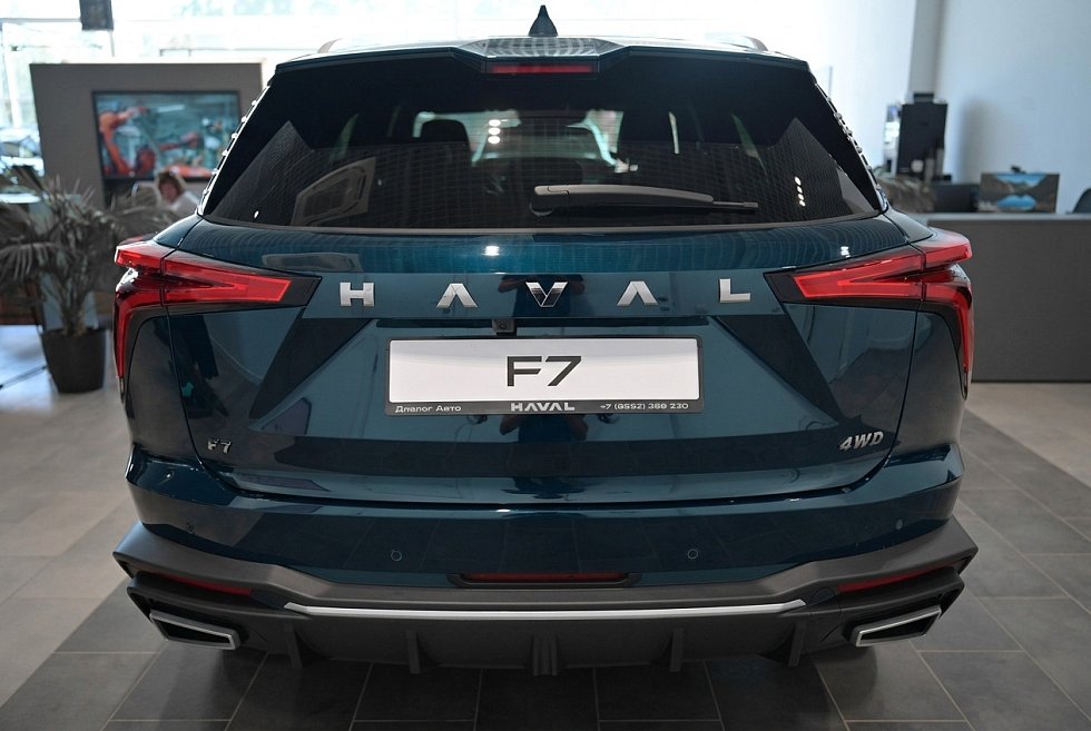 Haval F7 Техно + (2026), голубой