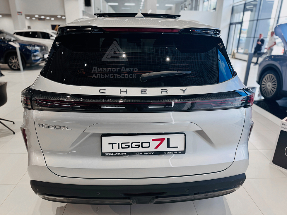 Chery Tiggo 7L Prime, серебряный