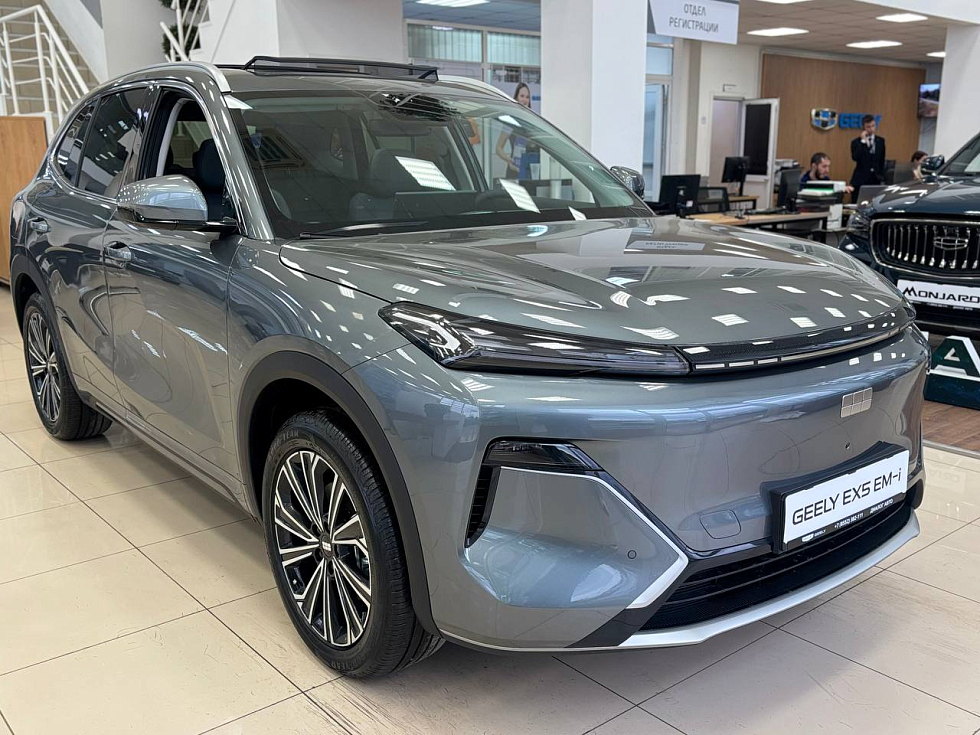 Geely EX5 EM-i Макс, серый
