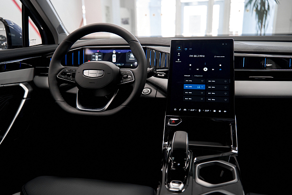 Geely Atlas Flagship Sport, голубой