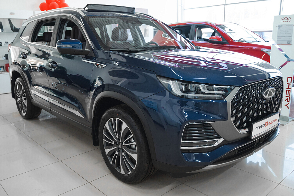 Chery Tiggo 8 Pro Max Ультима/Ultimate 4WD, синий