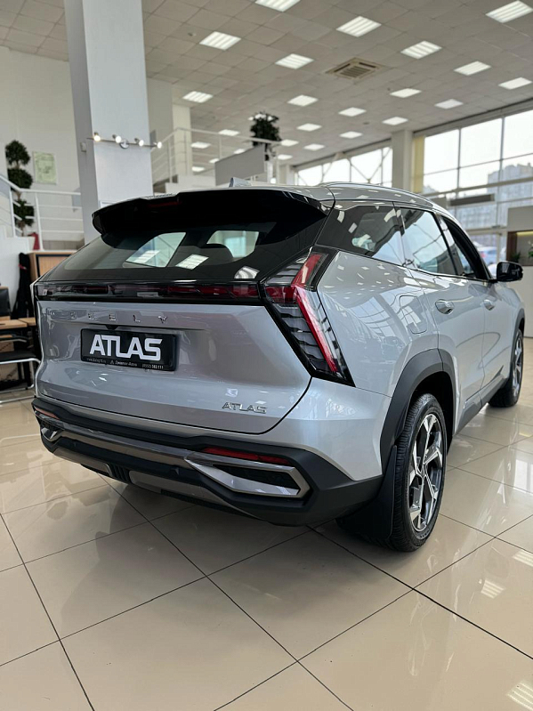 Geely Atlas Флагман, серебряный