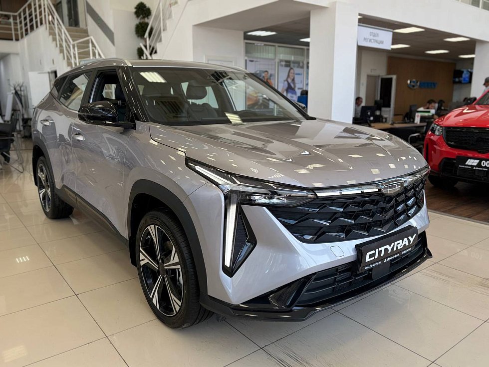 Geely Cityray Люкс, серебряный
