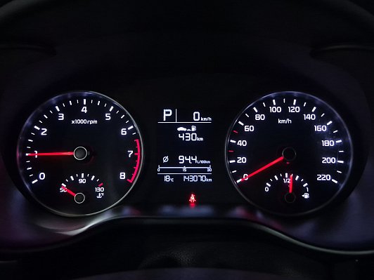 Kia Rio Luxe RED Line, 2017 года, пробег 143070 км
