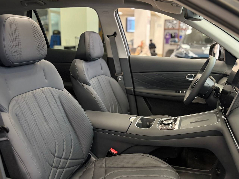 Geely EX5 EM-i Макс, серый