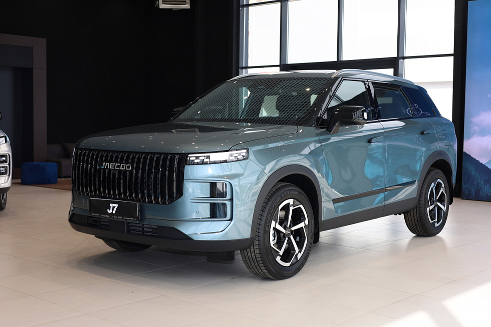 Jaecoo J7 Lifestyle, зеленый