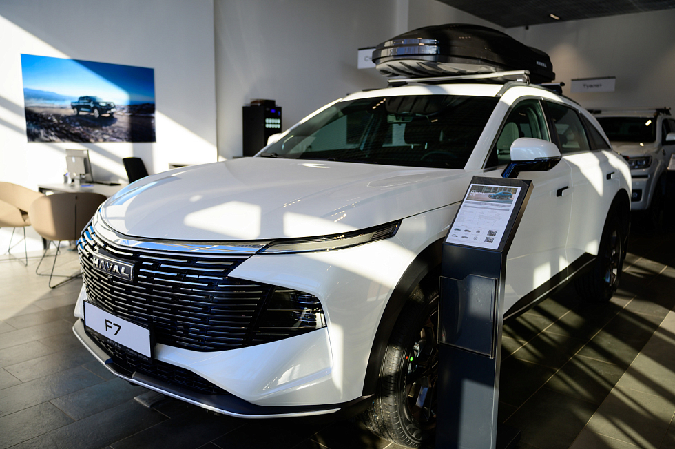 Haval F7 Премиум, белый