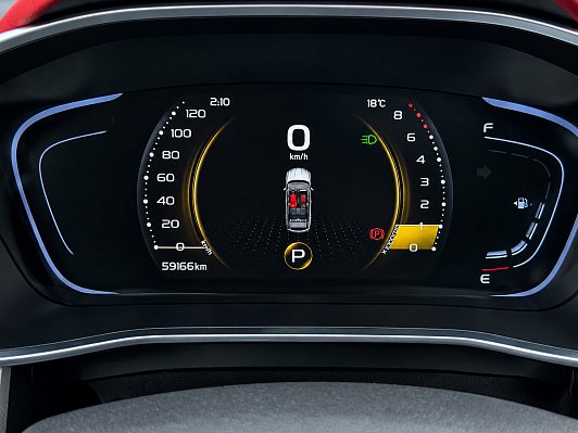 Geely Coolray Flagship, 2021 года, пробег 58835 км