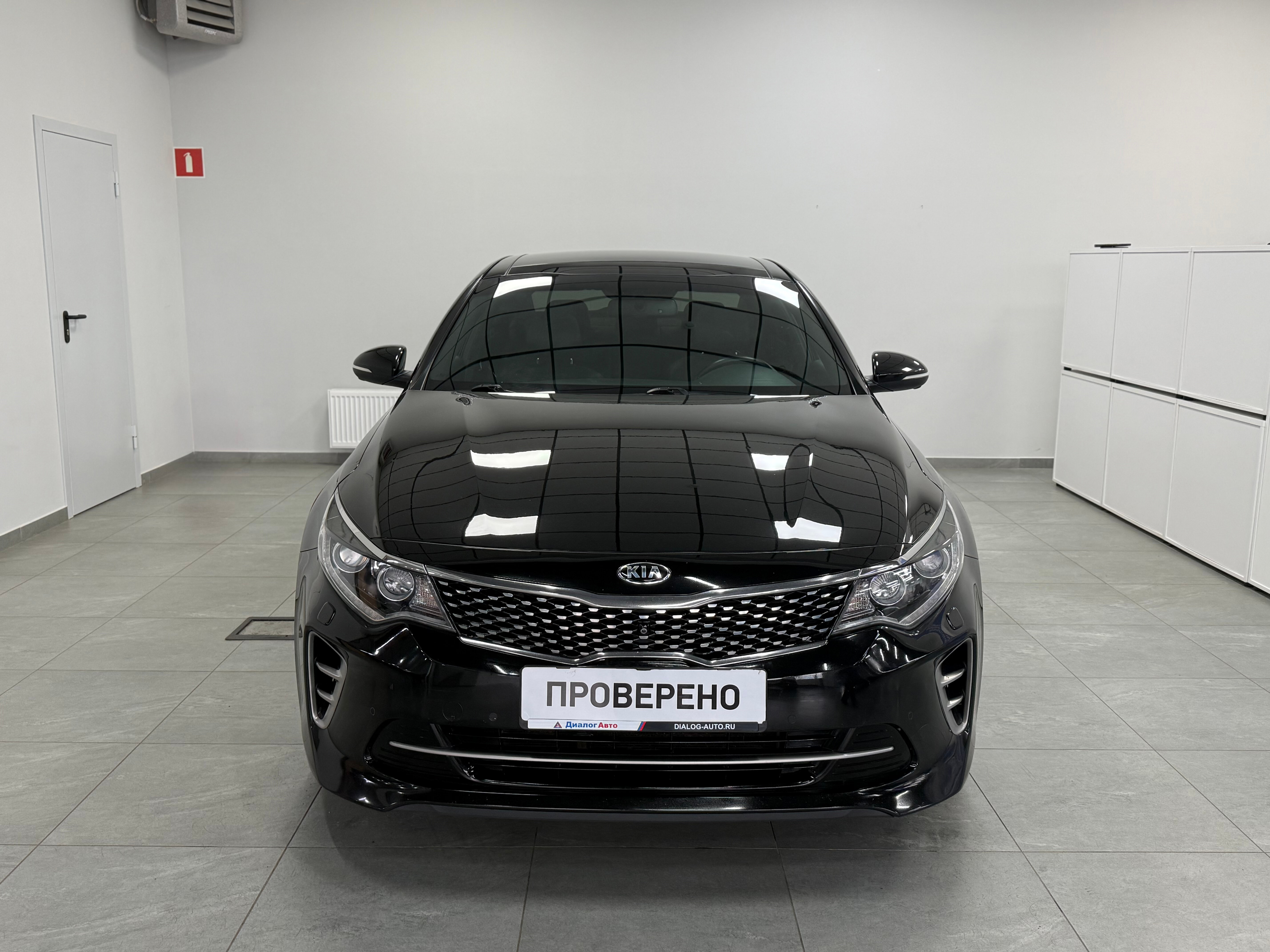 Kia Optima GT Line, 2017 года, пробег 125629 км