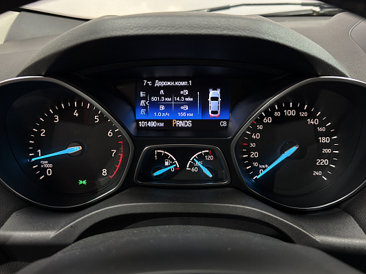 Ford Kuga, 2016 года, пробег 101400 км