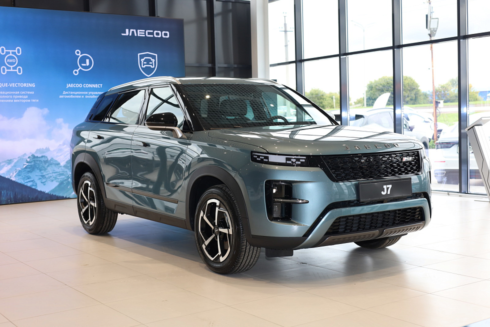 Jaecoo J7 Limited Edition, зеленый