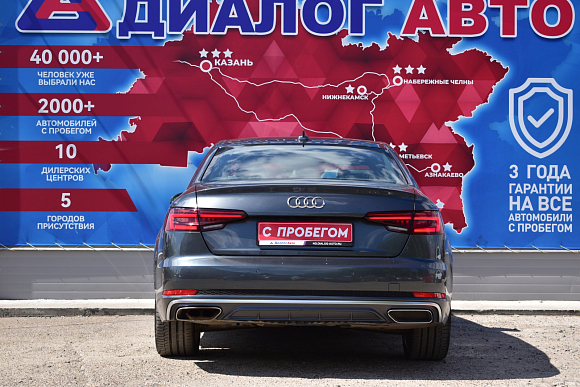 Audi A4 Sport, 2019 года, пробег 181383 км