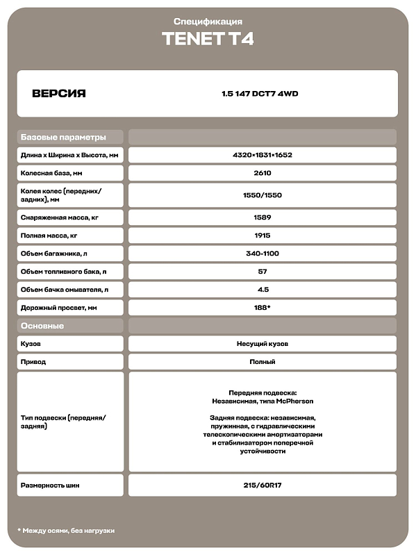 TENET T4 Прайм, черный