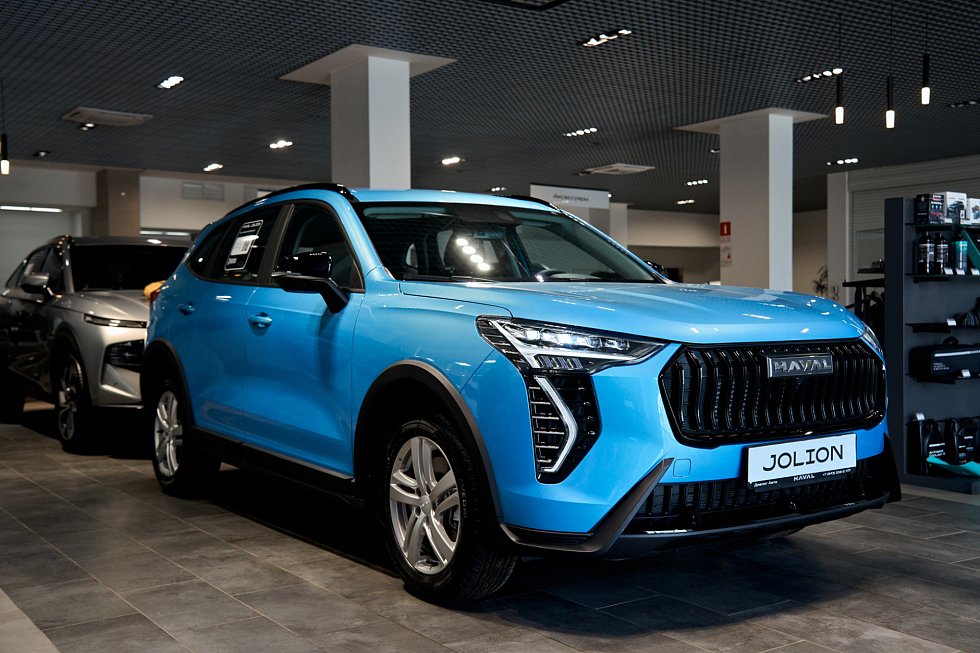 Haval Jolion Премиум, голубой