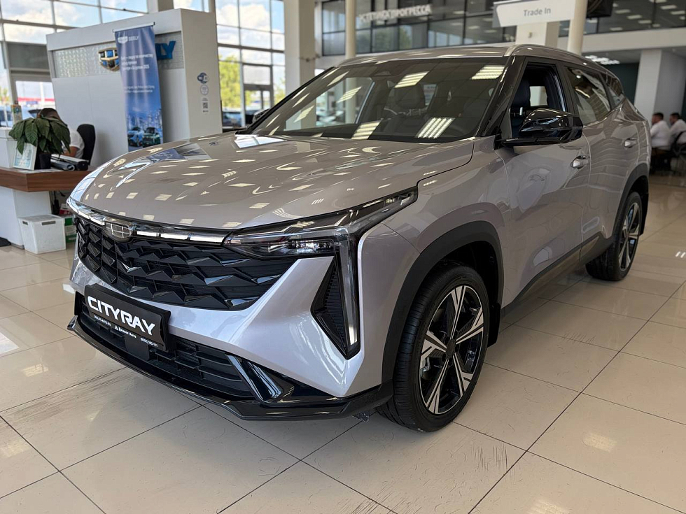 Geely Cityray Флагман, серебряный