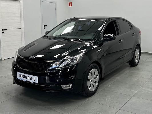 Kia Rio Luxe, 2017 года, пробег 118000 км