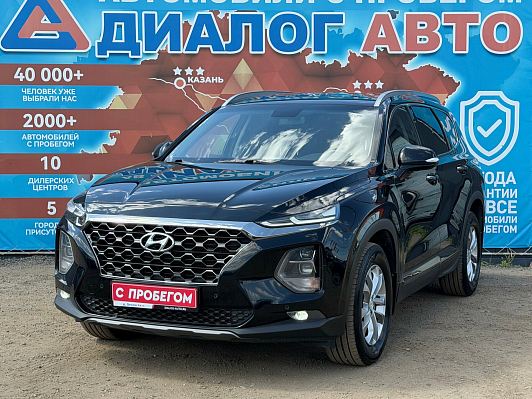 Hyundai Santa Fe Premier, 2019 года, пробег 109700 км