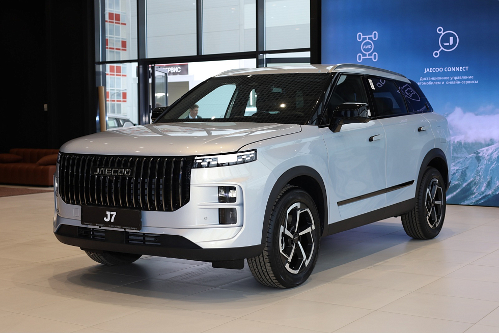 Jaecoo J7 Lifestyle, серебряный