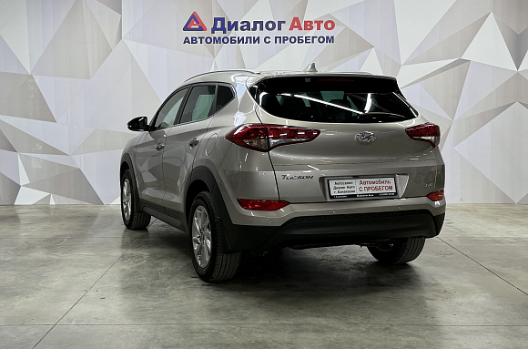 Hyundai Tucson Dynamic, 2017 года, пробег 128672 км
