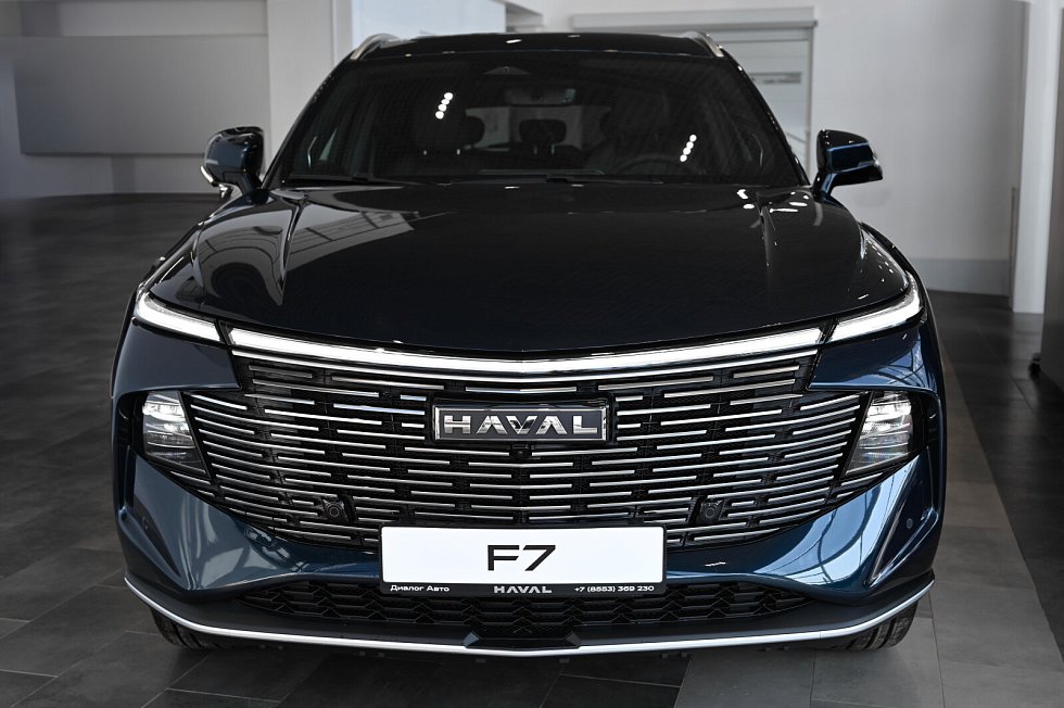 Haval F7 Премиум (2026), синий