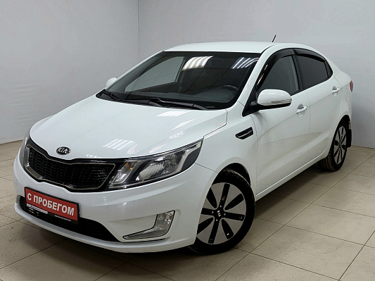 Kia Rio Premium, 2014 года, пробег 107335 км