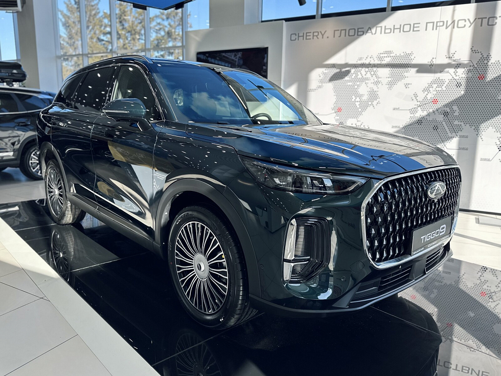 Chery Tiggo 9 Прайм / Prime, зеленый