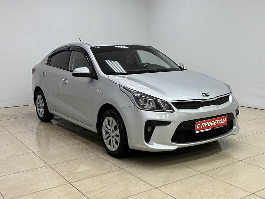 Kia Rio Luxe, 2018 года, пробег 109040 км