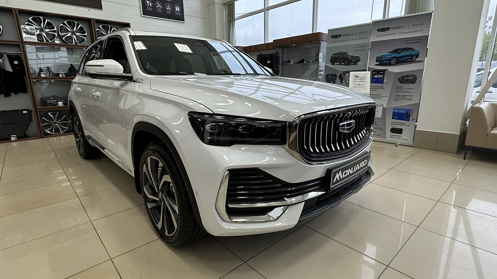 Geely Monjaro Флагман, белый