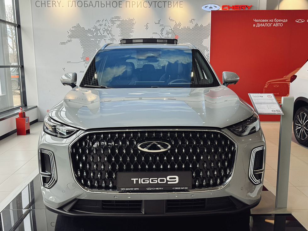 Chery Tiggo 9 Прайм / Prime, серебряный