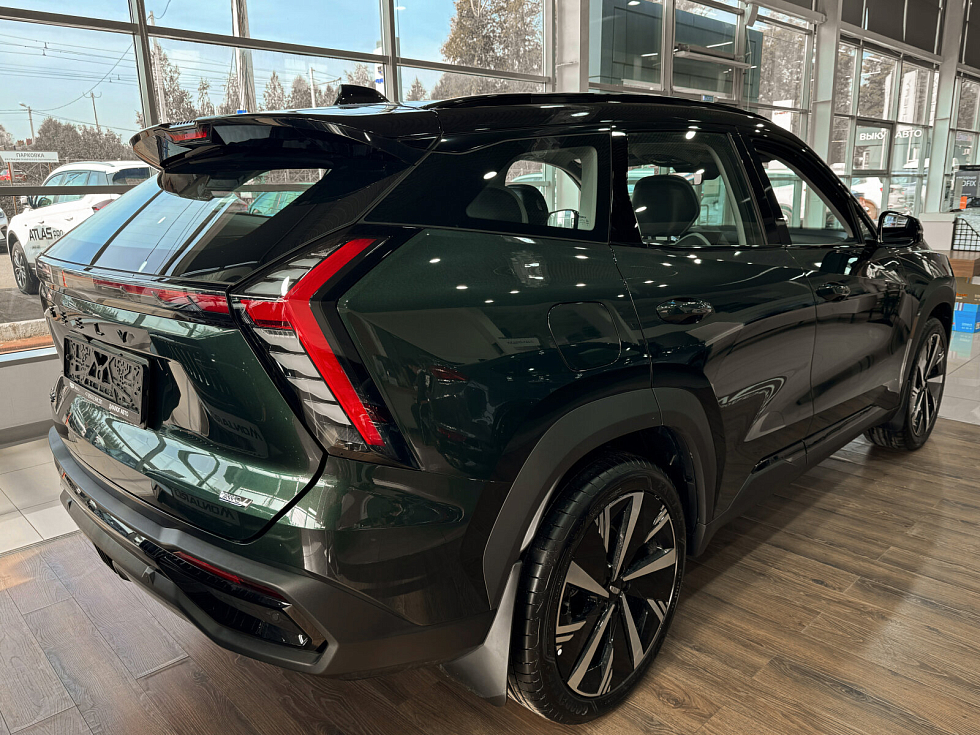 Geely Atlas Flagship, зеленый