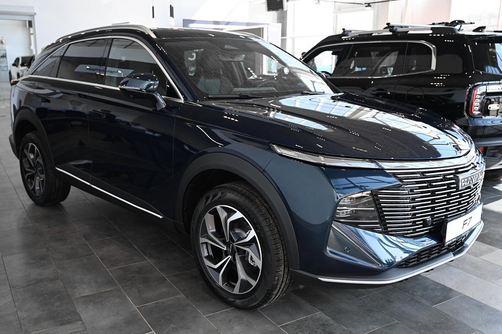 Haval F7 Премиум (2026), синий