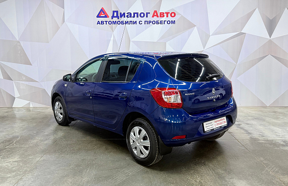 Renault Sandero Confort, 2014 года, пробег 142892 км