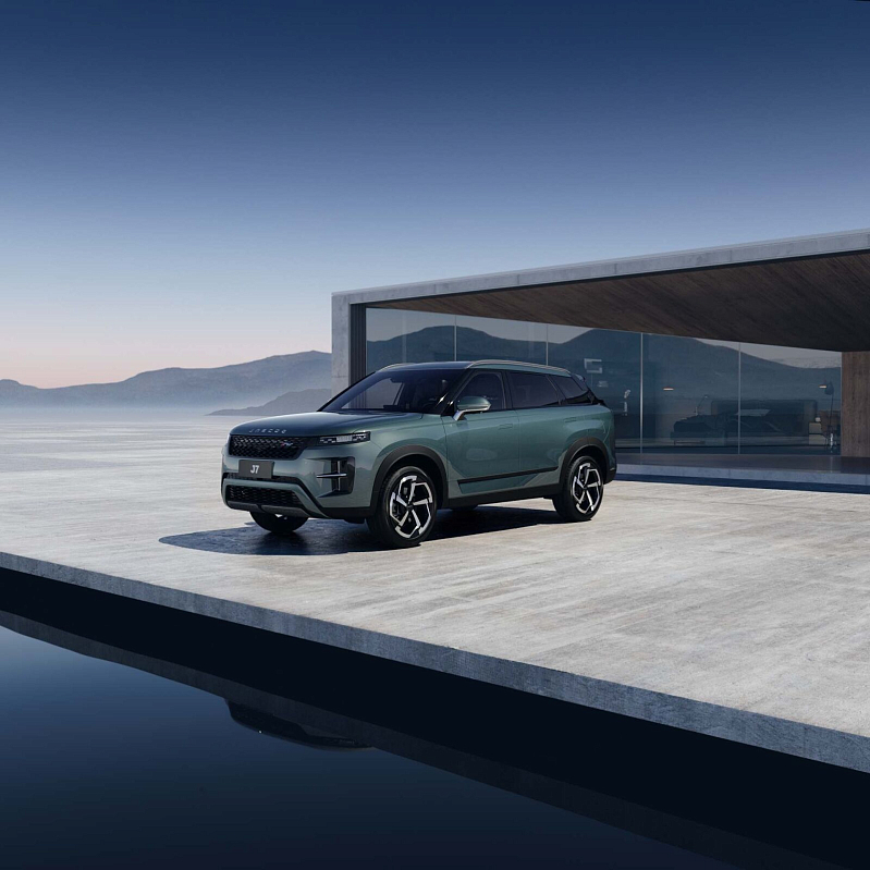 Jaecoo J7 Престиж, серый