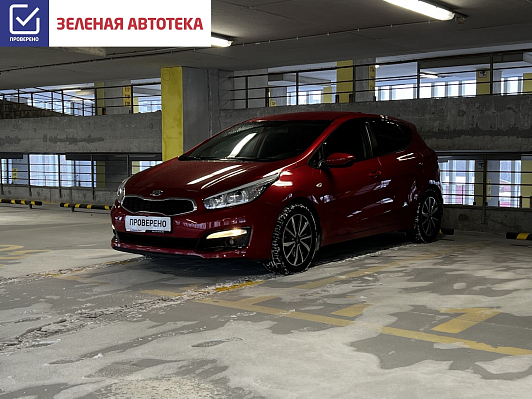 Kia Ceed Luxe, 2018 года, пробег 61767 км