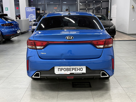 Kia Rio, 2020 года, пробег 106946 км