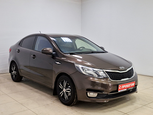 Kia Rio Prestige, 2016 года, пробег 154089 км