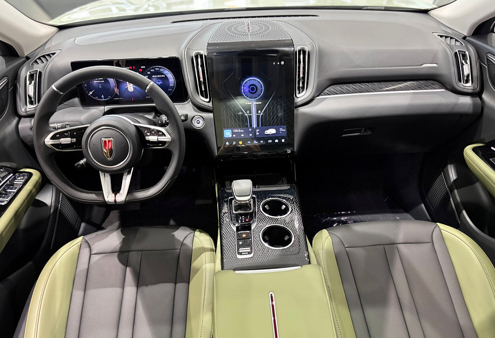 Hongqi HS3 Comfort, зеленый